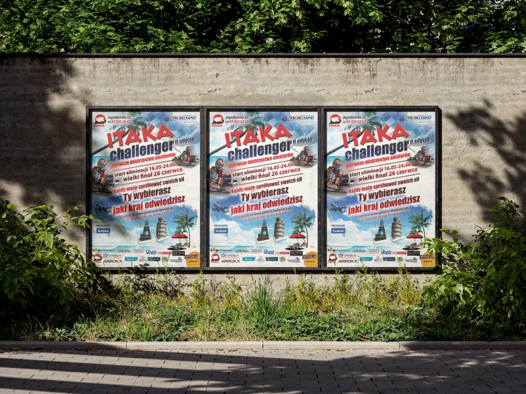Plakat Itaka Challenger