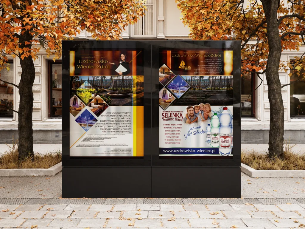 plakat Uzdrowisko Wieniec